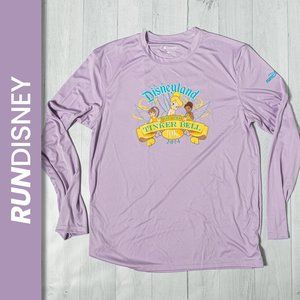 Disneyland Run Disney Challenge Tinkerbell 10k 2014 Tech shirt